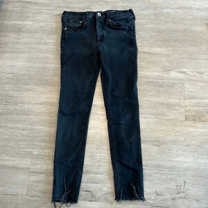 Rag and Bone Black Jeans